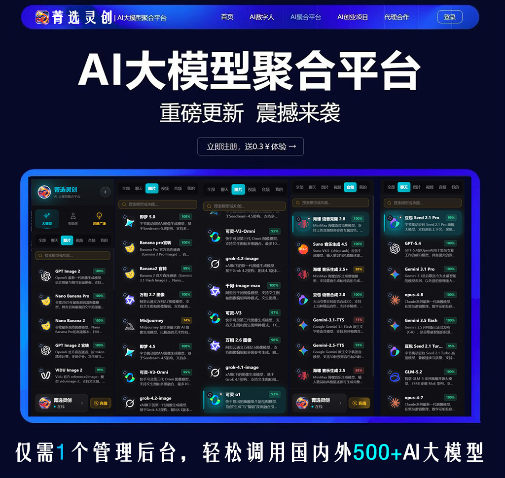音频与多模态AI模型接口